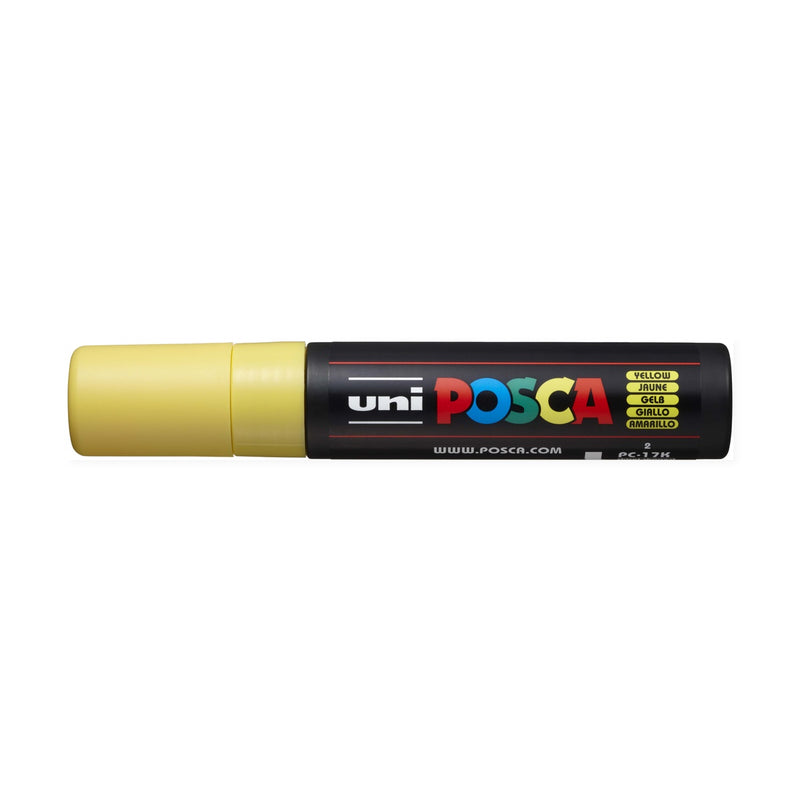 Marcador Posca 17K Amarillo