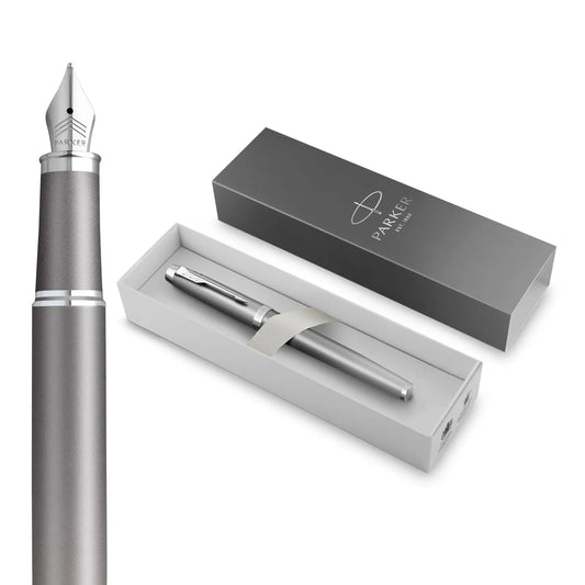 Pluma Parker Im Ritual Gris Con Caja De Regalo