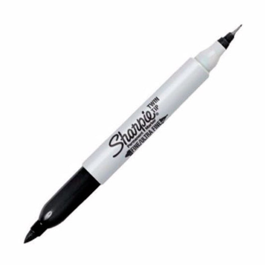 Sharpie Doble Punta Negro