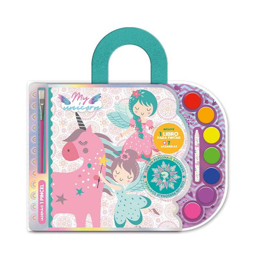 Set Acuarelas Unicornios My Unicorn