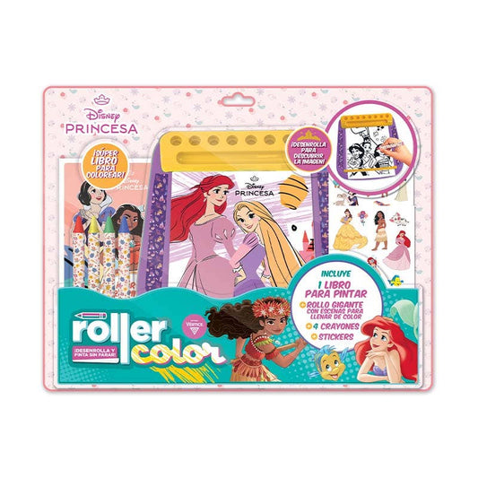 BLISTER ROLLER COLOR PRINCESAS