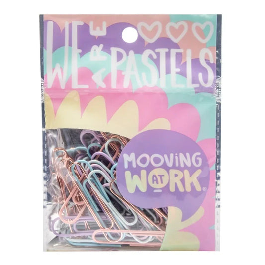 Maw Pastel Clips 60 Unidades