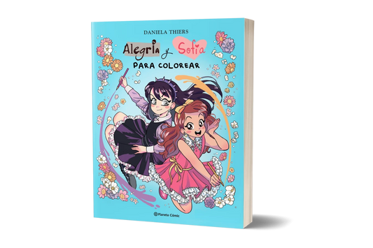 Alegría Y Sofía Para Colorear
