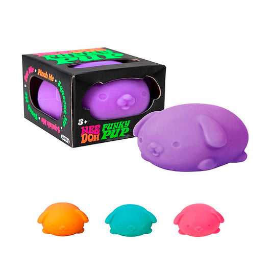 Cachorro Funky Nee Doh - Juguete squishy sensorial antiestress