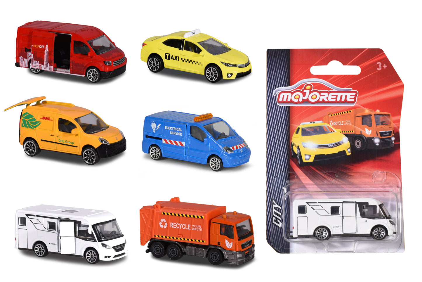Majorette City Playfun 6 Unidades Surtido