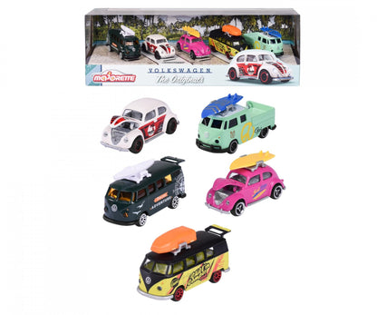 Majorette Vw The Originals Playfun Giftpack 5 Piezas