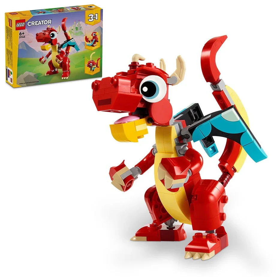 Lego Dragon Rojo