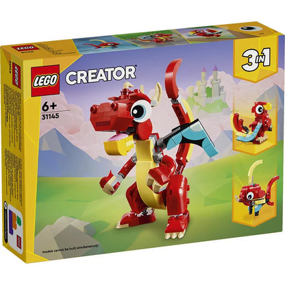 Lego Dragon Rojo