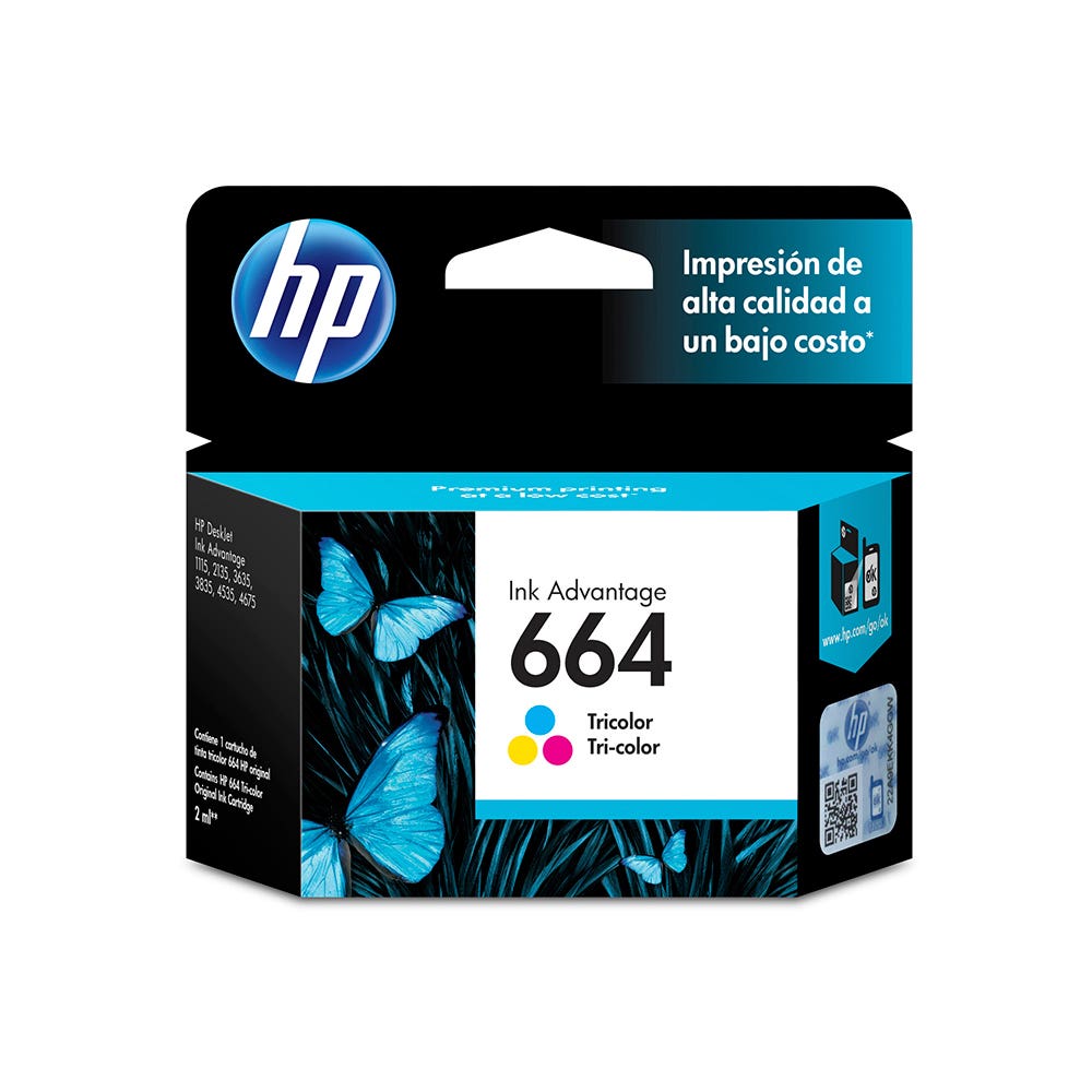 TINTA HP 664 TRICOLOR