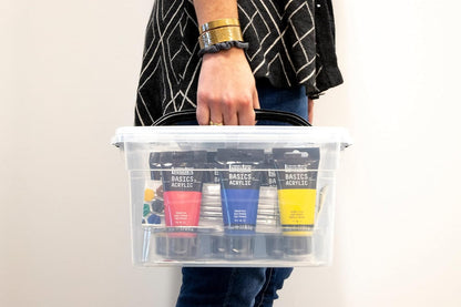 Set Pintura Acrílica Liquitex Basics 9 Colores 2.4 Onzas