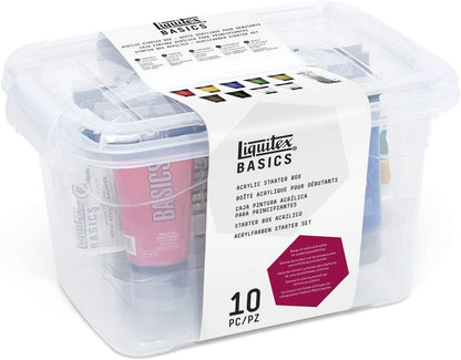 Set Pintura Acrílica Liquitex Basics 9 Colores 2.4 Onzas