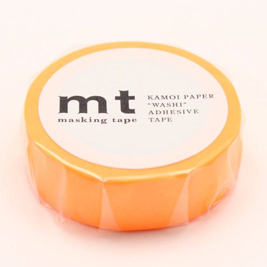 Masking Tape Washi Tape MT Cinta Shocking Orange