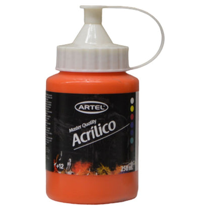 Acrílico Artel 250ml negro 221 Artel Importado Nacional Librería