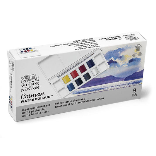 Acuarela Cotman Set Skyscape 8hp Winsor And Newton Nacional Librería