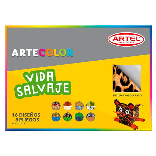 Artecolor Vida Salvaje 8h 16 dsn Artel Nacional Librería