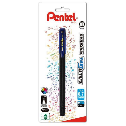 Bl. Energel Makkuro 0,7 Colores Surtidos Pentel Nacional Librería