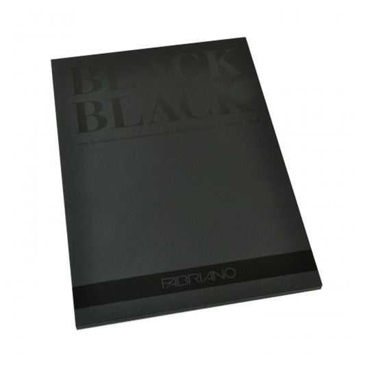 Block Fabriano Black black 21x29,7 cm 20 Fabriano Nacional Librería