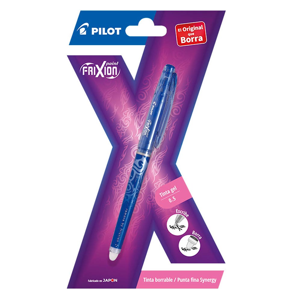 Bolígrafo Frixion borrable azul – Nacional Librería