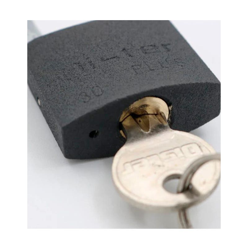 Candado Oister PLUS 30mm Negro bt Odis Nacional Librería