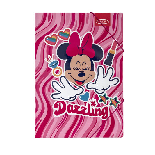 Carpeta C/elastico Minnie Artel Artel Nacional Librería