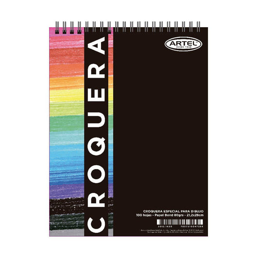 Croquera Bond 21x28cm ArtelColor Artel Nacional Librería
