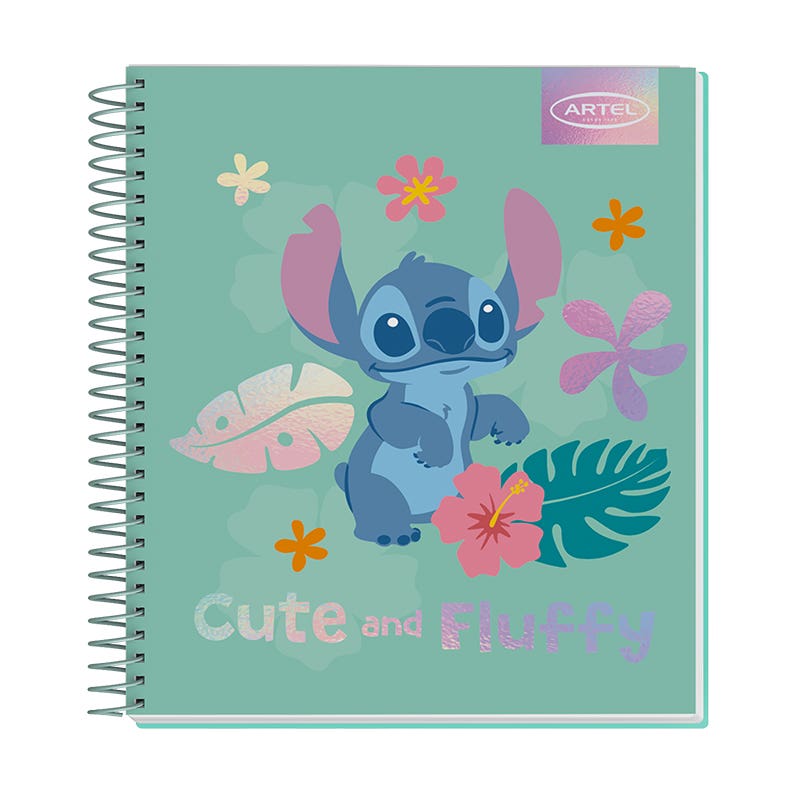 CUA BOOK 120 HJ. STITCH PASTEL Artel Nacional Librería