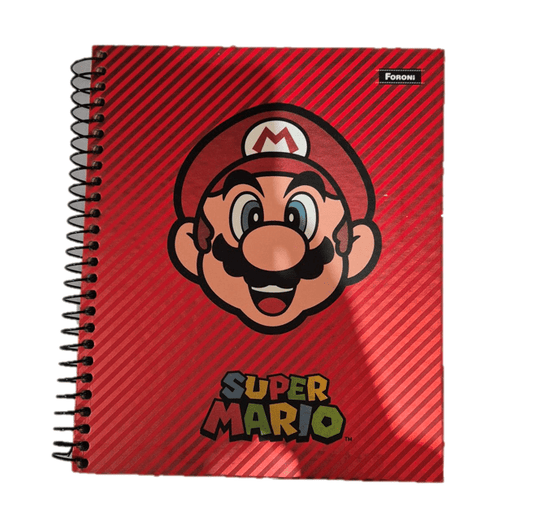 CUAD. BOOK 120 HJ MARIO BROSS '24 Foroni Nacional Librería