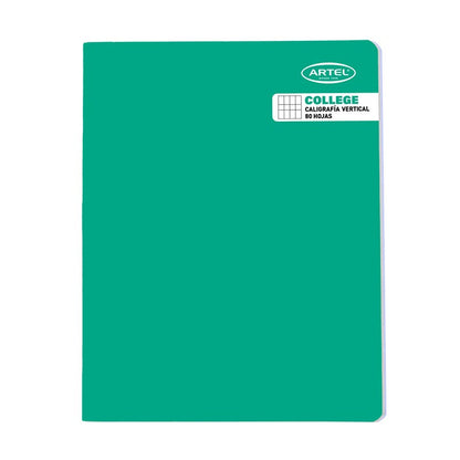 CUAD. COLLEGE 80 HOJAS CALIG VERT. ARTEL Artel Nacional Librería