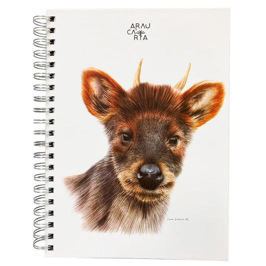 Cuad. Esp. 20x27,5cm Pudú Araucaria Artel Nacional Librería