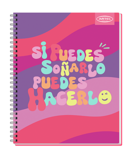 CUAD UNIV 100H 7MM COLORES Artel Nacional Librería