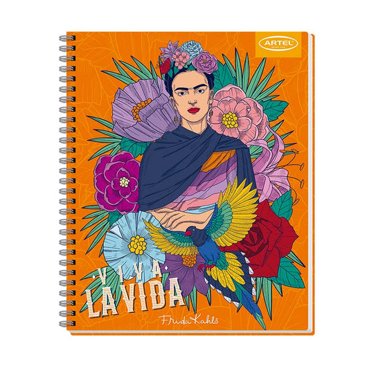 CUAD. UNIV 100H 7MM FRIDA KAHLO Artel Nacional Librería