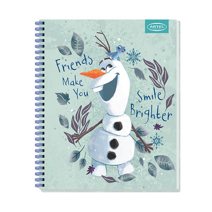 CUAD. UNIV 100H 7MM FROZEN Artel Nacional Librería