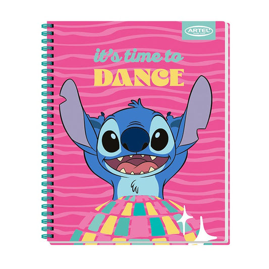 CUAD. UNIV 100H 7MM STITCH DISCO Artel Nacional Librería