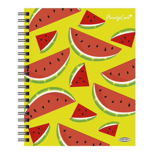 Cuad. Univ.Fruty Lovers 100 h. 7mm Artel Artel Nacional Librería