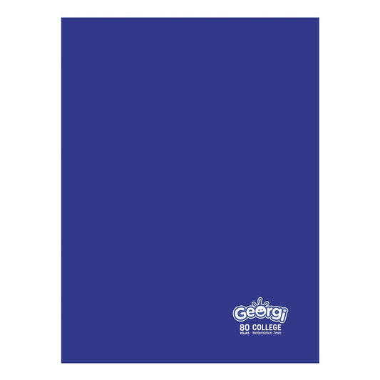 Cuaderno College 80 hojas 7mm Georgi Georgi Nacional Librería