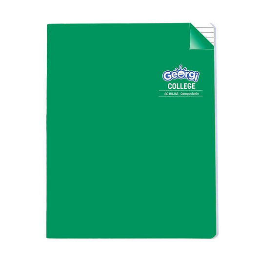 CUADERNO COLLEGE 80 HOJAS COMP GEORGI Artel Nacional Librería