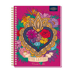 CUADERNO ESPECIAL 150 HOJAS 7MM FRIDA KAHLO ARTEL     Artel Importado Nacional Librería