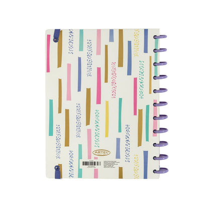 Cuaderno Premium Discos 90 hj. 7mm Artel Nacional Librería