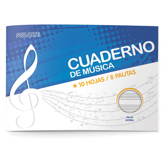 Cuaderno PROARTE M 10 1 PAUTA Proarte Nacional Librería