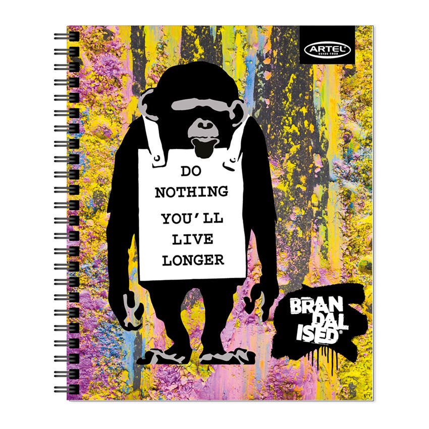 Cuaderno UNIV. 100 HJ Brandalised Artel Nacional Librería