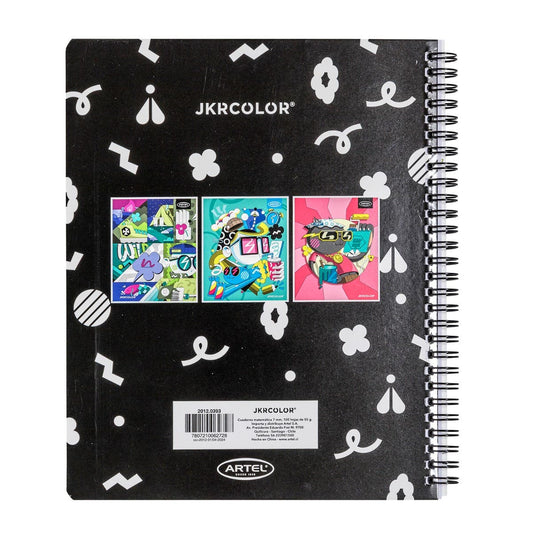 Cuaderno Universitario 100 Hojas 7mm Ilustradores Chilenos Artel Nacional Librería
