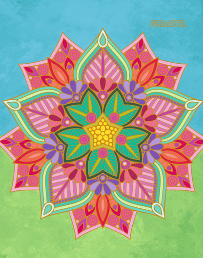 CUAD.PROARTE MANDALAS CARTA 150 HJ 7MM Proarte Nacional Librería