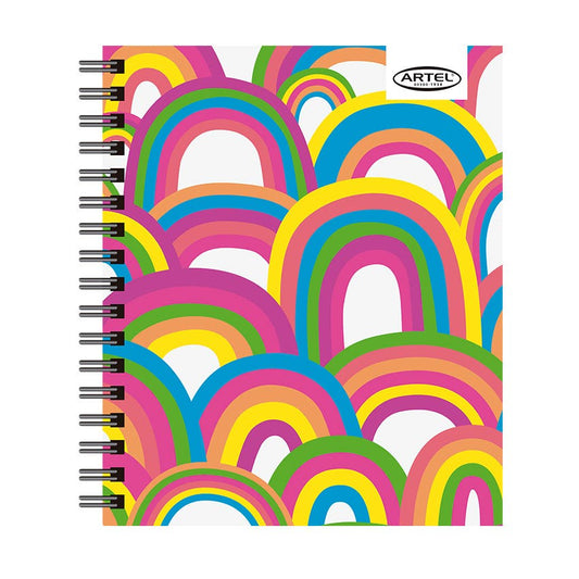 CUUA BOOK 120HJ ARCOIRIS FLUOR ARTEL Artel Nacional Librería