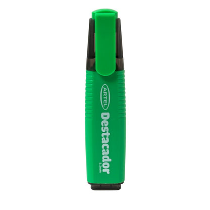 Destacador Artel Verde biselado 5,3mm Artel Nacional Librería