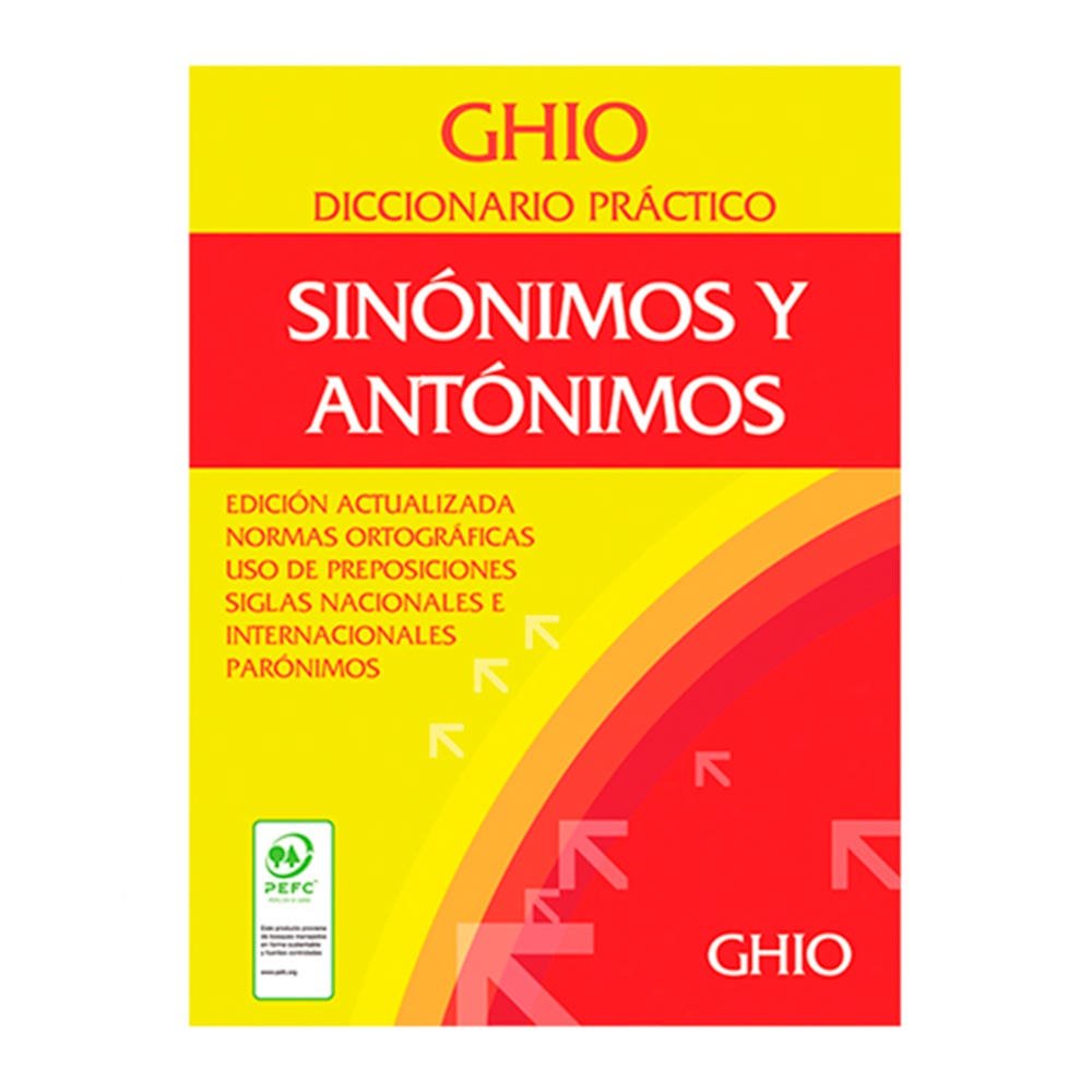 Diccionario Sinonimos Antonimos Libertad Plaza Nacional Librería