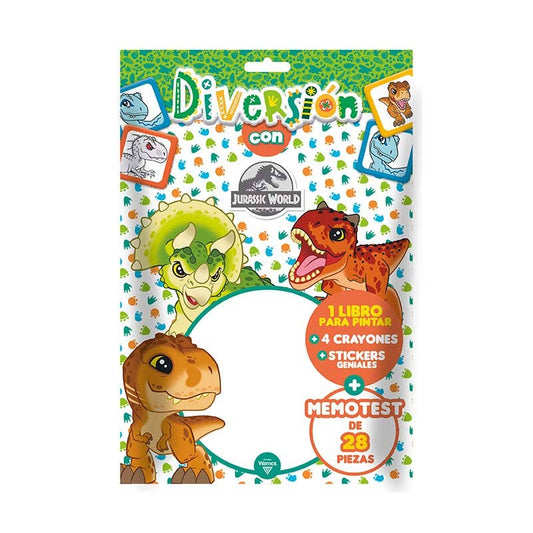 DIVERSION CON JURASSIC WORLD Vertice Nacional Librería