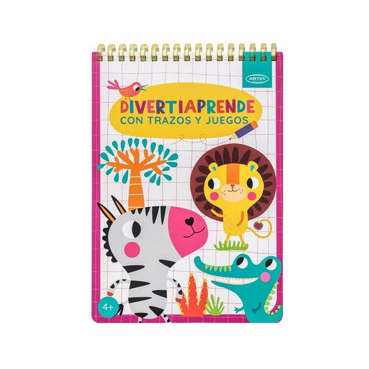 Divertiaprende con Juegos y Trazos Artel Nacional Librería