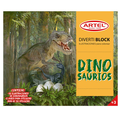 Divertiblock Dinosaurios Artel Nacional Librería