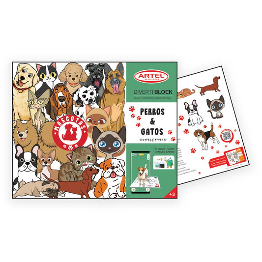 Divertiblock Mascotas Artel Nacional Librería