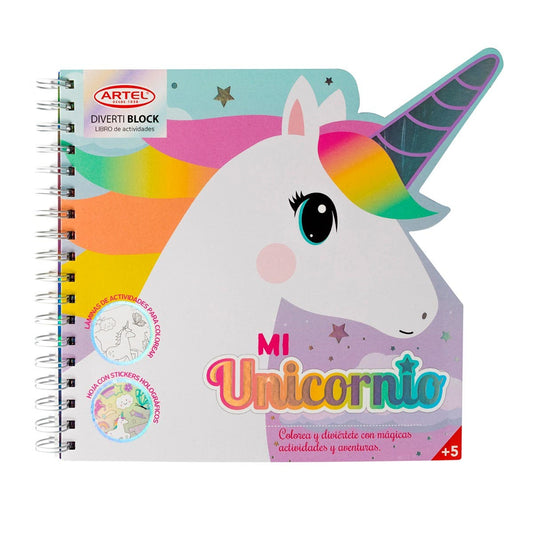 Divertiblock Unicornio Artel Importado Nacional Librería